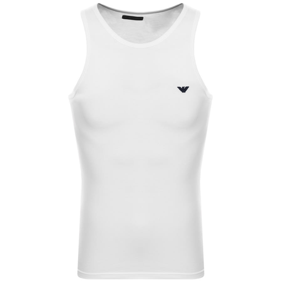 Alternative Image for ProductEmporio Armani Vest Lounge T Shirt White1
